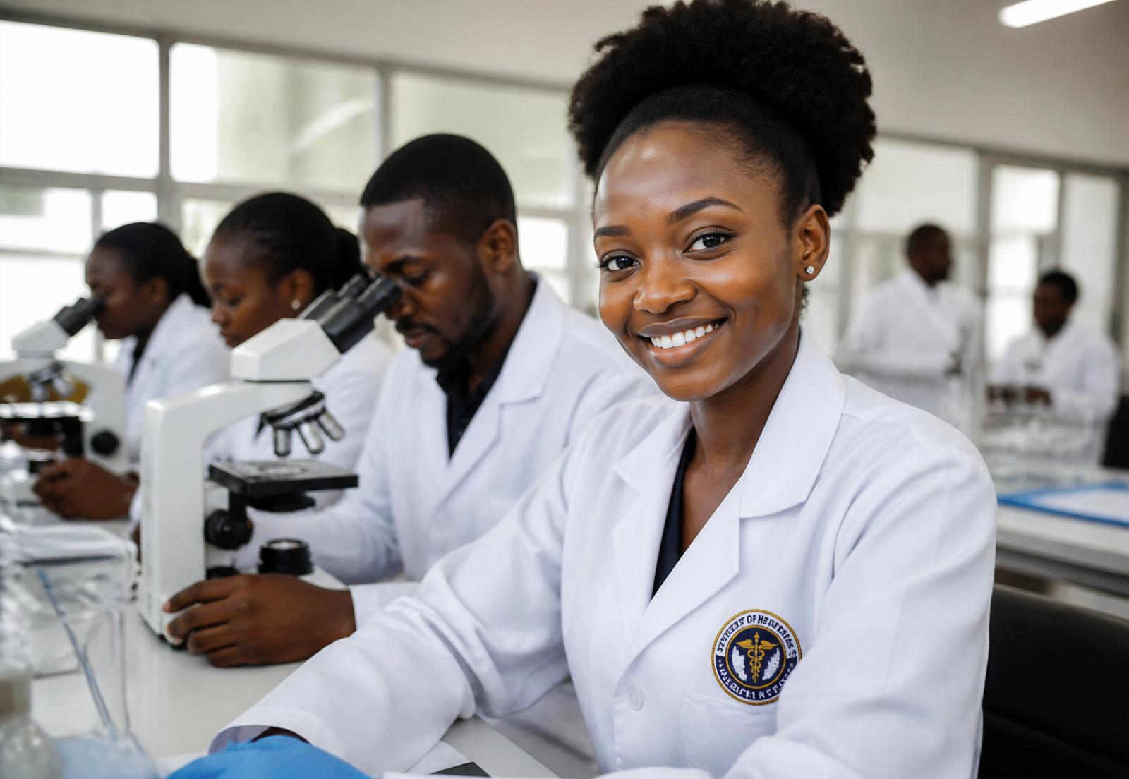 Students at Guardian Institute of Health Sciences